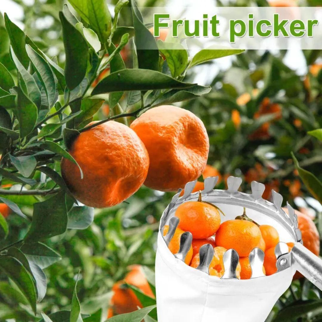 Fruit Picker With Storage Bag