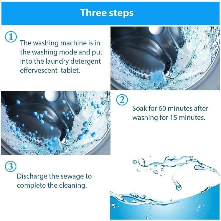 Washing Machine Cleaner Tablets (Pack of 5)